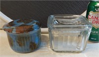 Pottery and Glass containers