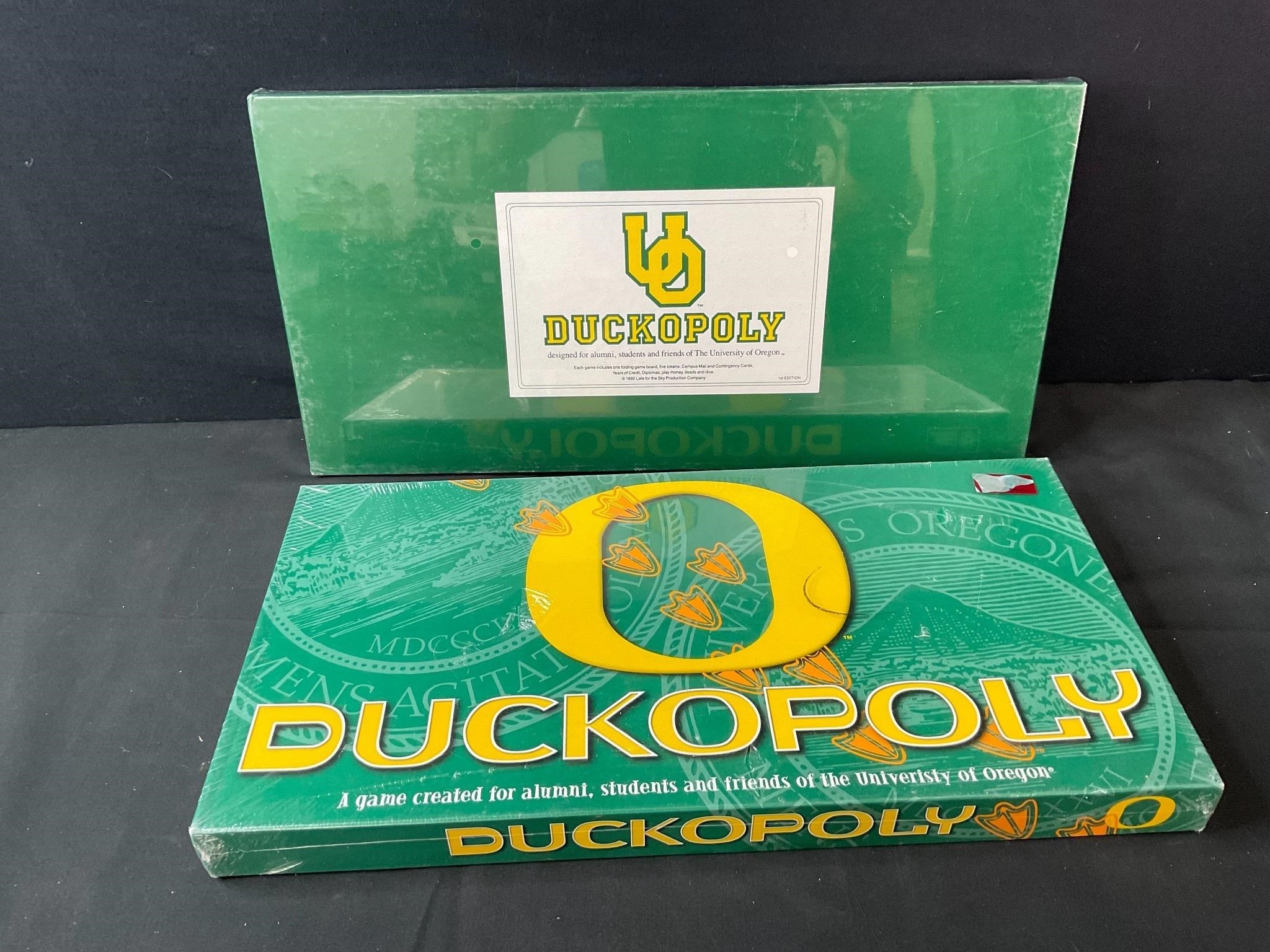 2 Sealed Duckopoly Board Games