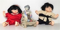 Ardalt Asian Figurine & Plastic Asian Dolls