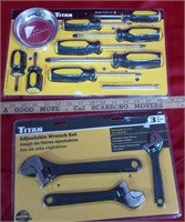 Titan Screwdriver & Wrench Gift Lot