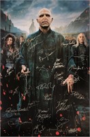 Harry Potter Deathly Hallow 2 Autograph Poster