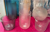 43 - NEW WMC 6 GLASS VASES (H12)