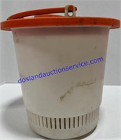 Plano Model Fishing Bait Bucket And A Live Bait