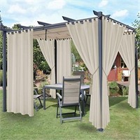 LORDTEX Waterproof Indoor/Outdoor Curtains for