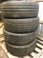 NO SHIPPING: set of 4 tires: Michelin Defender