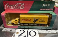 Hartoy Coca-Cola Semi Tractor Trailer