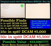 Sealed 1965 Special Mint Set WOW! In Original  Gov