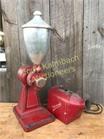 Antique Enterprise Coffee Grinder w/ can