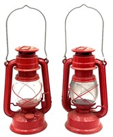 (2) World-Lite Mfg. Co. Hanging Kerosene Lanterns