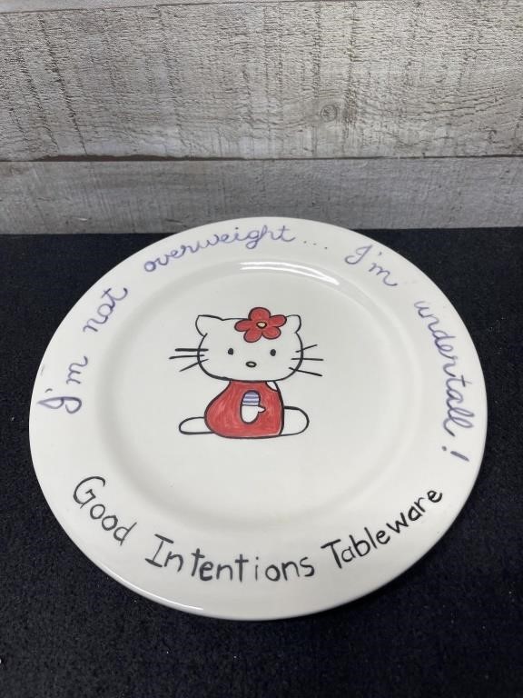 Good Intentions Tableware Child's Plate 8" Across