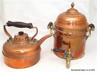 Simplex Copper Kettle&Copper Hot Water Dispenser