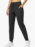 New (Size M) Women's Joggers Pants with Zipper