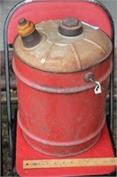 Vintage Metal 5g Gas Can