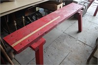 Vintage Hardwood Bench