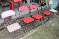 Folding Metal Chairs