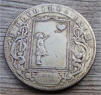 Hobo Style Challenge Dollar Coin