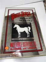 White Horse Whiskey Mirror