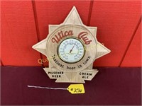 UTICA CLUB BEER ADVERTISING THERMOMETER