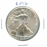 2016 U.S. American Silver Eagle $1 - 1 oz Fine