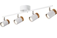 New, 4-Light Track Light,31.5 inch,Natural Solid
