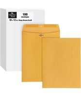 New,Quality Park 10" x 13" Clasp Envelopes, Heavy