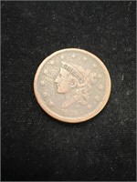 1838 Coronet Liberty Head Large Cent