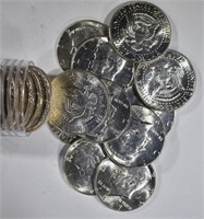 1967 BU KENNEDY HALF DOLLAR ROLL