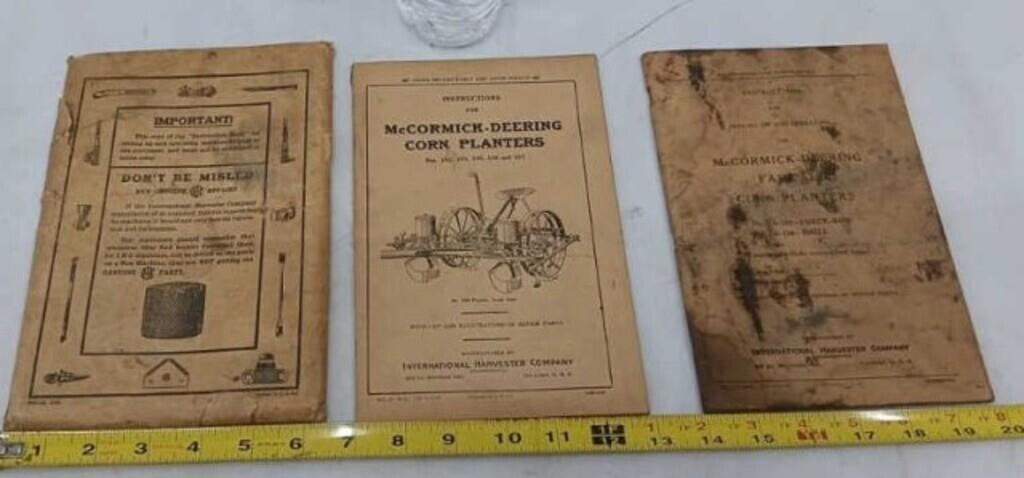 Instructions for McCormick-Deering  Corn Planters