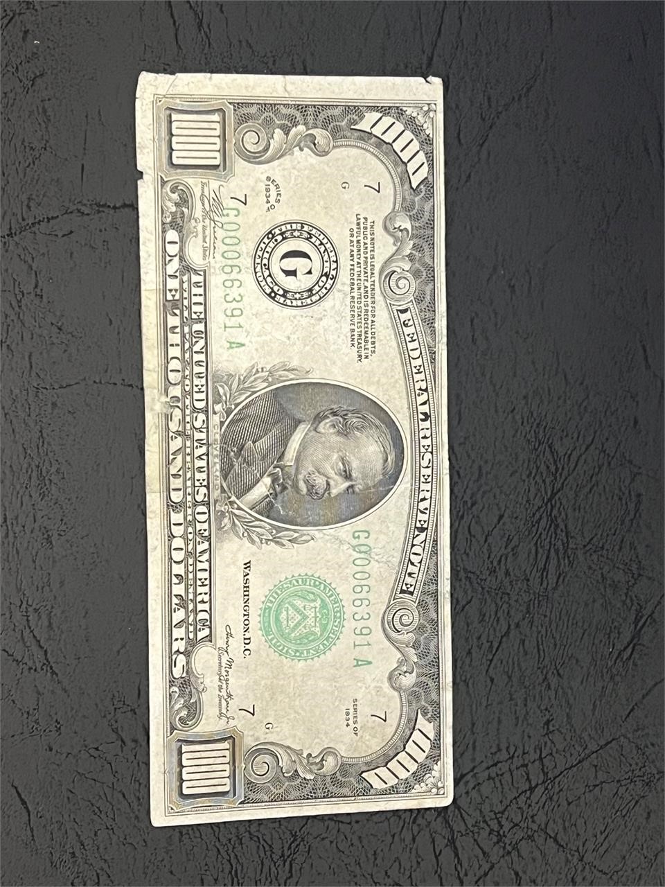 $1000 bill