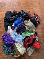 Large Collection Of Ladies Scarves