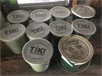 Lot of Tiki Candles