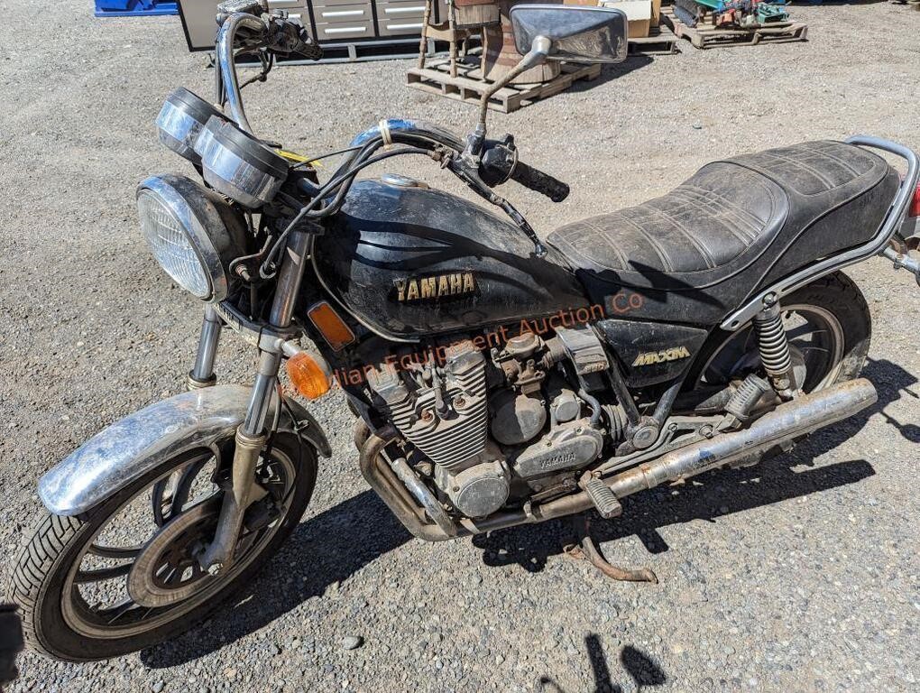 1981 Yamaha G/Cyc XJ650 Motorcycle, Non-Operable