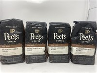 New (4) Peet's Coffee Major Dickason's Blend,