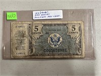 1948 MILITARY PAY CERTIFICATE 3RD SERIES