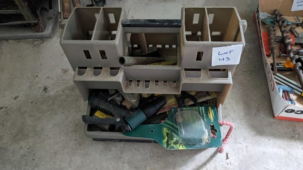 Tool caddy and contents