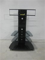 31.5"x 19"x 47" Metal & Glass Television Mount