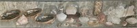 Shelf Lot of Sea Shell Oyster & Coral Collection