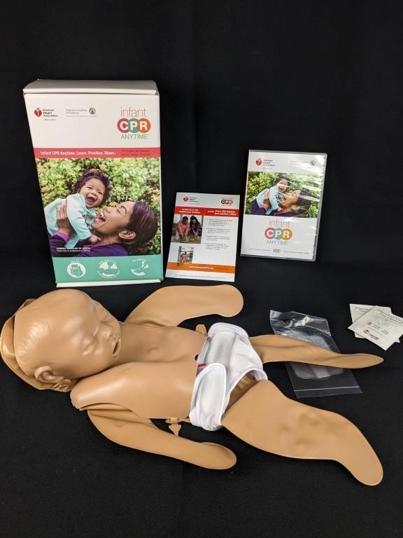 (1) Infant CPR Course & Practice Manikin
