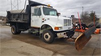 2001 International 4700 T444E Dump Truck
