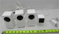 4 Wyze Campan Security Cameras