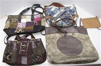 4 Coach Purses From Outlet Store