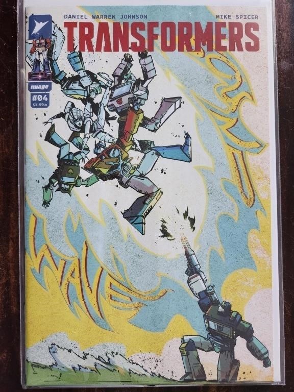 RI 1:25: Transformers #4 (2024) GREENE VARIANT +P