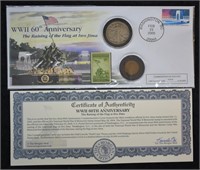 WWII Iwo Jima Flag Raising Silver Coin Set