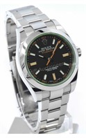 Gentleman's Rolex Stainless Steel Milgaus Watch