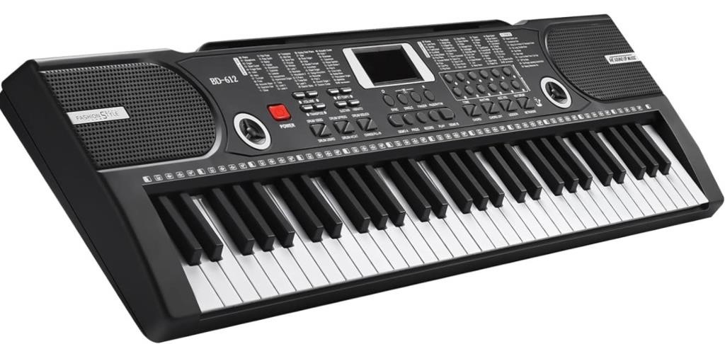61 Keys Piano Keyboard, Electronic Digital Piano M