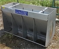 Farmweld stainless steel feeder approximately 57"