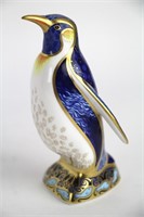 ROYAL CROWN DERBY PAPERWEIGHT "EMPEROR PENGUIN"