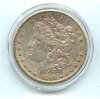 1897-S Morgan Silver Dollar