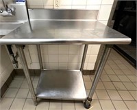 Stainless Steel Kitchen Table