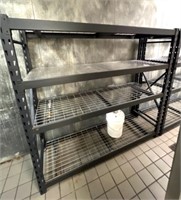 Black Metal Heavy Duty Shelves